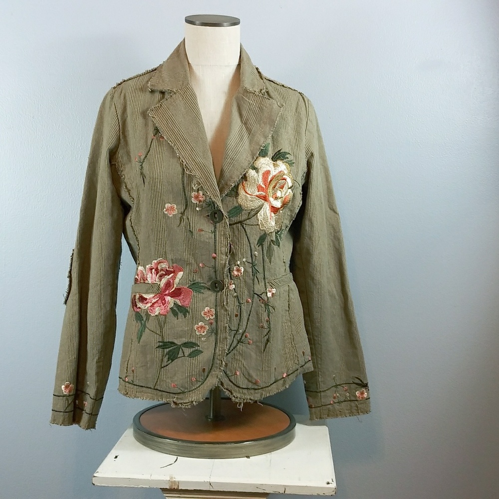 Great embroidered jacket size L